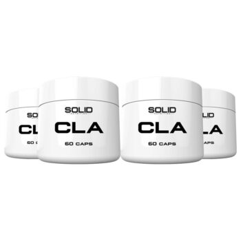 4 x SOLID Nutrition CLA, 60 caps
