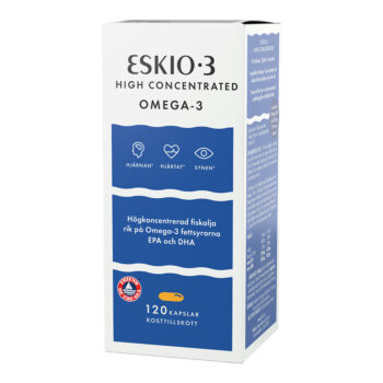 Eskio-3 High Concentrated Omega-3 - 120 Kapslar