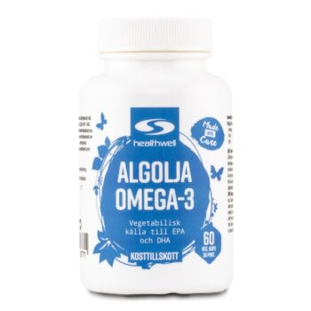 Healthwell Algolja Omega-3, 60 kaps
