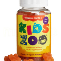 Kids Zoo Vegansk Omega-3 Algeolja - 60 Tabletter