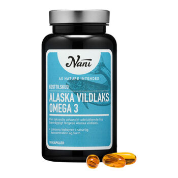 Nani Omega 3 Alaska Vildlax - 90 Kapslar