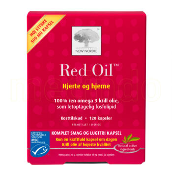 New Nordic Red Oil Omega-3 Krillolja - 120 Kapslar