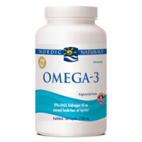 Nordic Naturals Omega-3 med citronsmak - 180 Kapslar