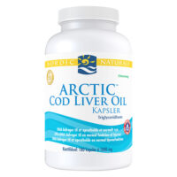 Nordic Naturals Torskelevertran m. citrussmag - 180 Kapslar