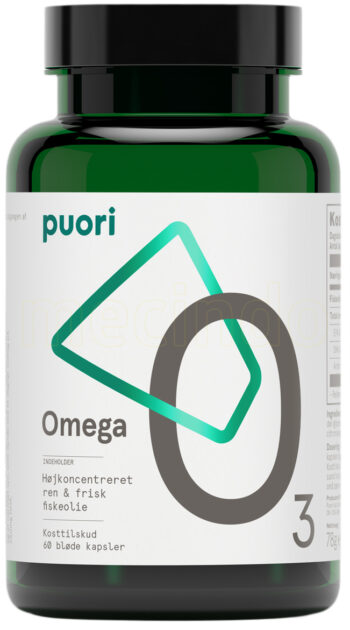 Puori Omega-3 O3 - 60 Kapslar