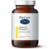 BioCare Vegansk Omega-3 60 kapslar Bäst före 10/2024