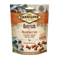 Carnilove Crunchy Snack Ostrich with Blackberries Hundgodis - 200 g