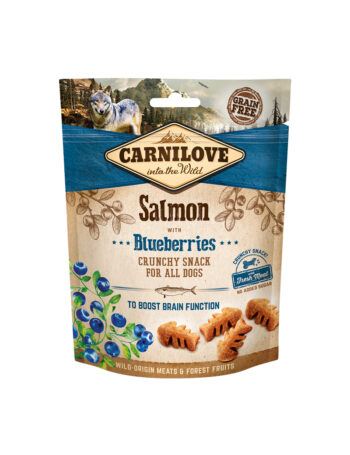 Carnilove Crunchy Snack Salmon with Blueberries Hundgodis - 200 g