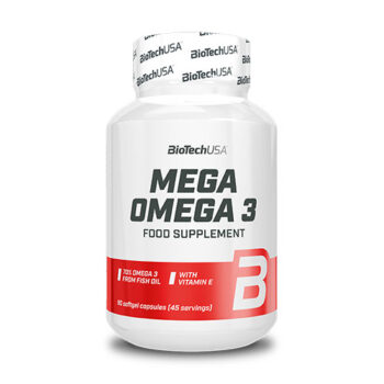 BioTechUSA Mega Omega 3 - 90 Kapslar