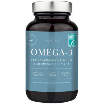 NORDBO OMEGA - 3 kapslar - 120 Kapslar