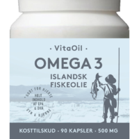 VitaOil Omega-3 Fiskaoljakapsler - 90 Kapslar