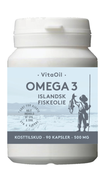 VitaOil Omega-3 Fiskaoljakapsler - 90 Kapslar