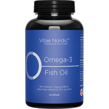 Vitae Nordic Omega-3 Fiskolja - 120 Kapslar