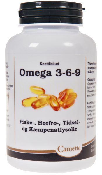 Camette Omega 3-6-9 - 120 Kapslar