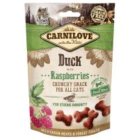 Carnilove Crunchy Snack Duck With Raspberries Kattgodis - 50 g