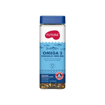 Futura Omega-3 Koncentrerad 1000 mg - 150 Kapslar