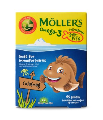 Möllers Tran Omega 3 Fiskolja - 45 Stk