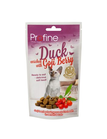 Profine Semi Moist Snack Duck & Goji Berry Kattgodis - 50 g