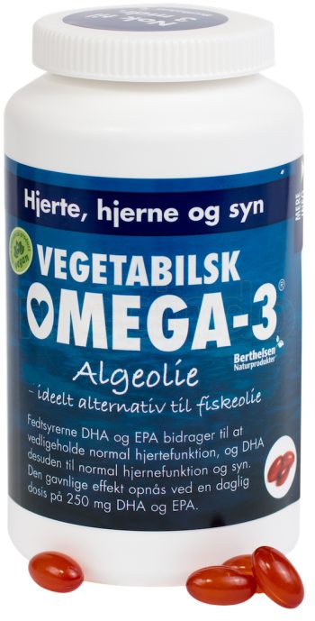 Vegetabilisk Omega 3 - 180 Kapslar