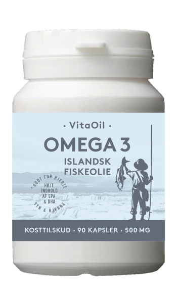 VitaOil Omega-3 Fiskaoljakapsler - 90 Kapslar